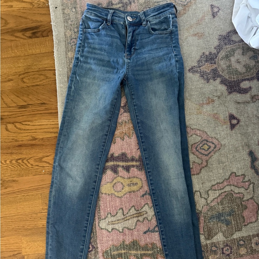 American Eagle Outfitters Women's Skinny Jeans - Classic Blue